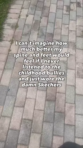 No other pair of shoes are as comfortable as @SKECHERS  I’ve tried so many shoes and NOTHING compares. But the way kids would tear you apart for wearing them 😭  #skechers #comfort #workout #Fitness #fyp