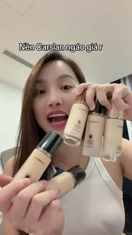 Kem nền Carslan sale mà t tưởng hoa mắt :))  #cuocduanhasangtao #chunhung 