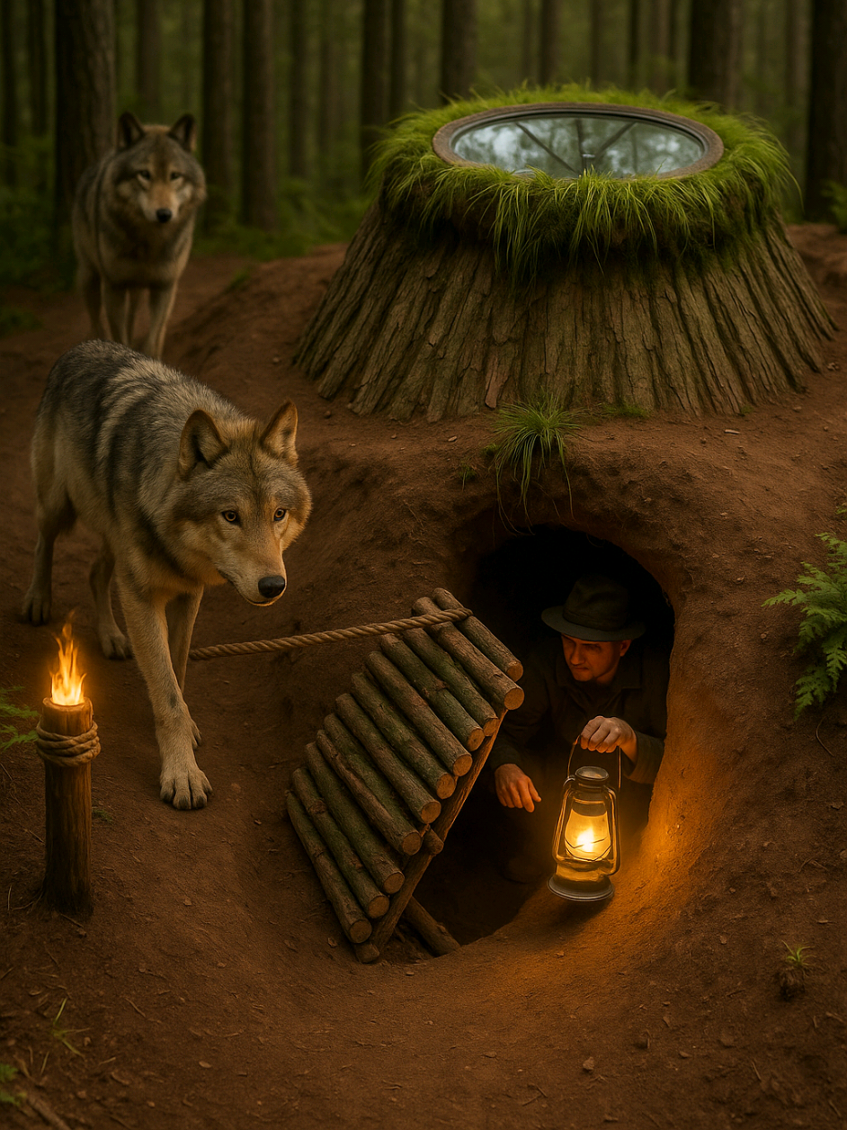 Guide to making shelters and survival skills when traveling in the forest #Camping #foryoupage #fyp #outdoor #woodworking 