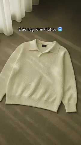 Áo thun tăm cổ V trụ DAVUBA dài tay form rộng #sweater #xuhuong #davuba 