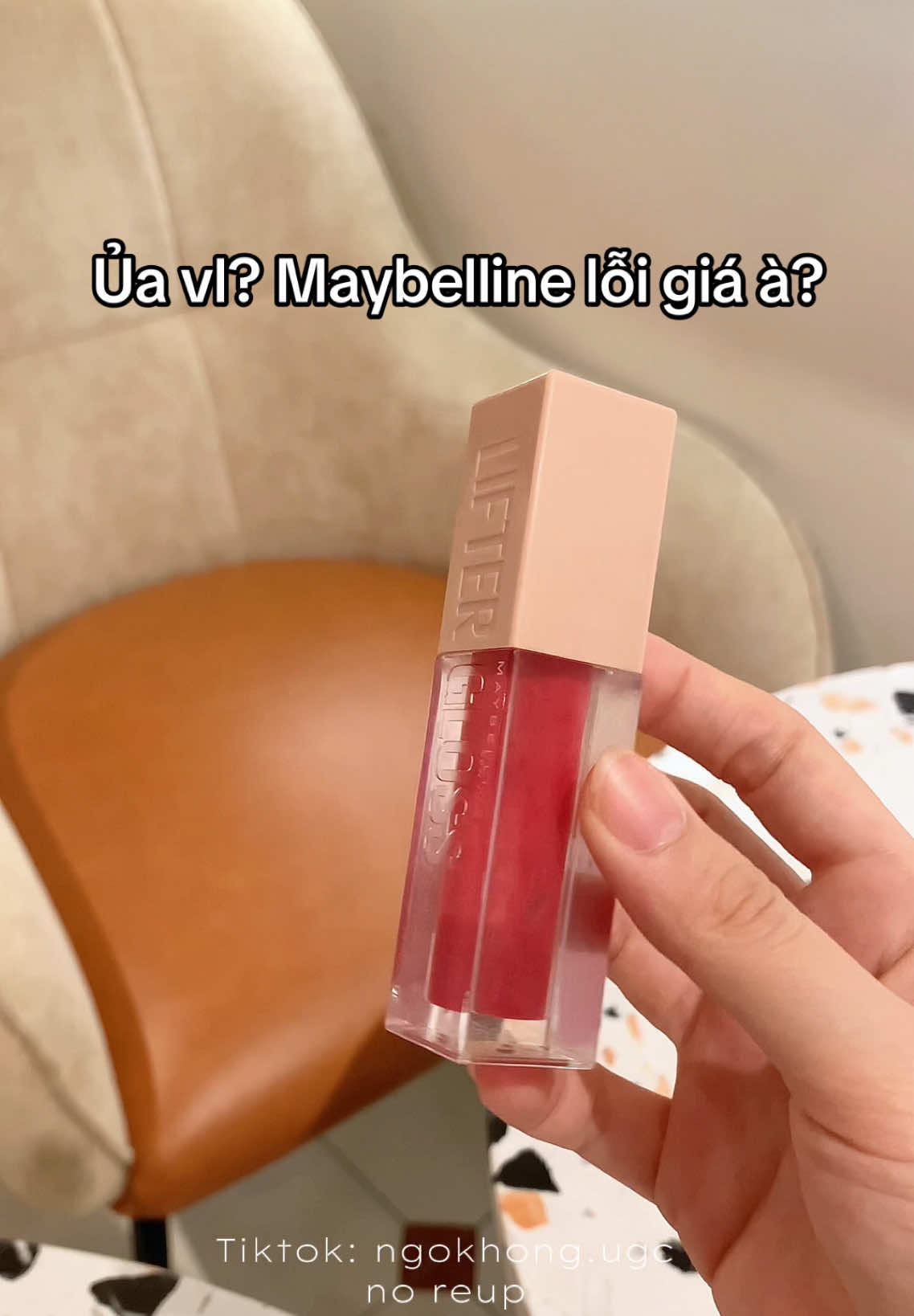 Check len các mom oi #ngokhongugc #tiktokfinds #maybelline #maybellineliftergloss #sonmaybelline 