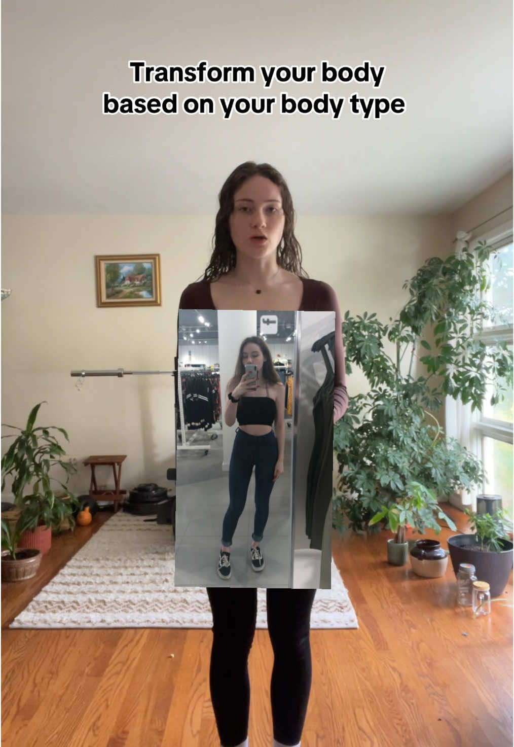 How to workout for your bodytype! You can strategically work specific muscles to get closer to your desired look🥰 #invertedtriangle #hourglassbodyshape #bodytype #dreambody #bodyshape 