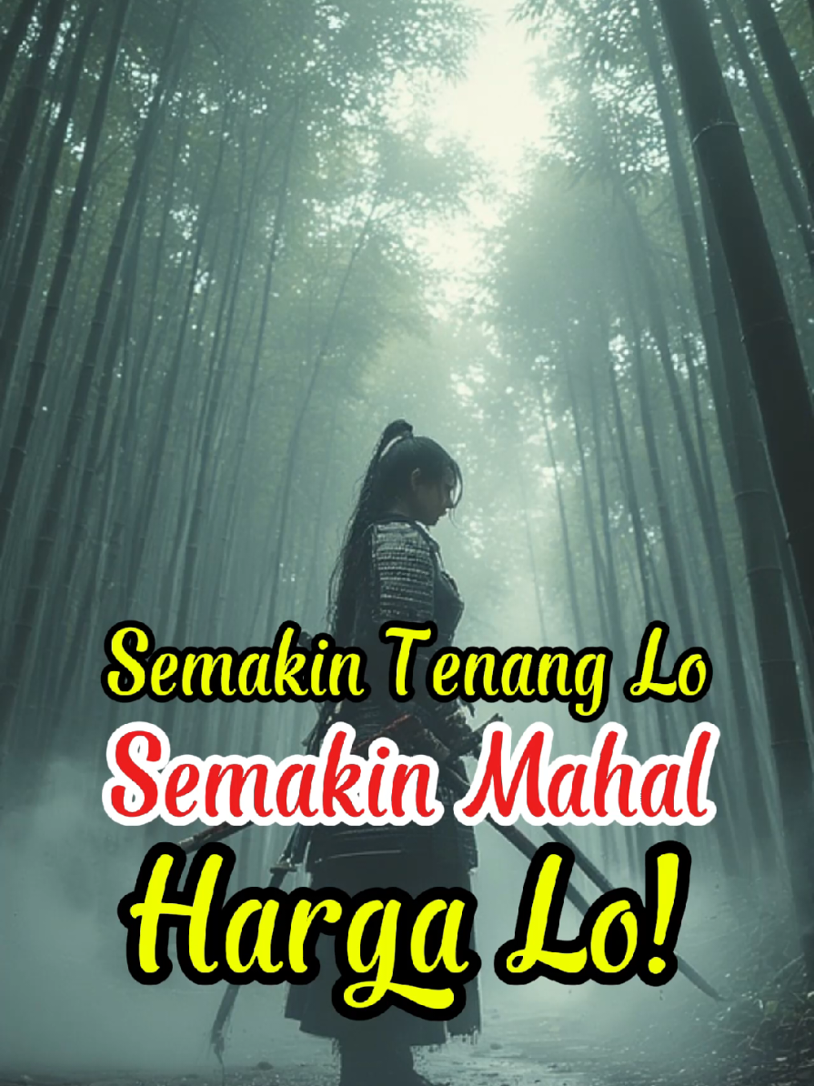 Semakin Sedikit Reaksi, Semakin Mahal Dirimu