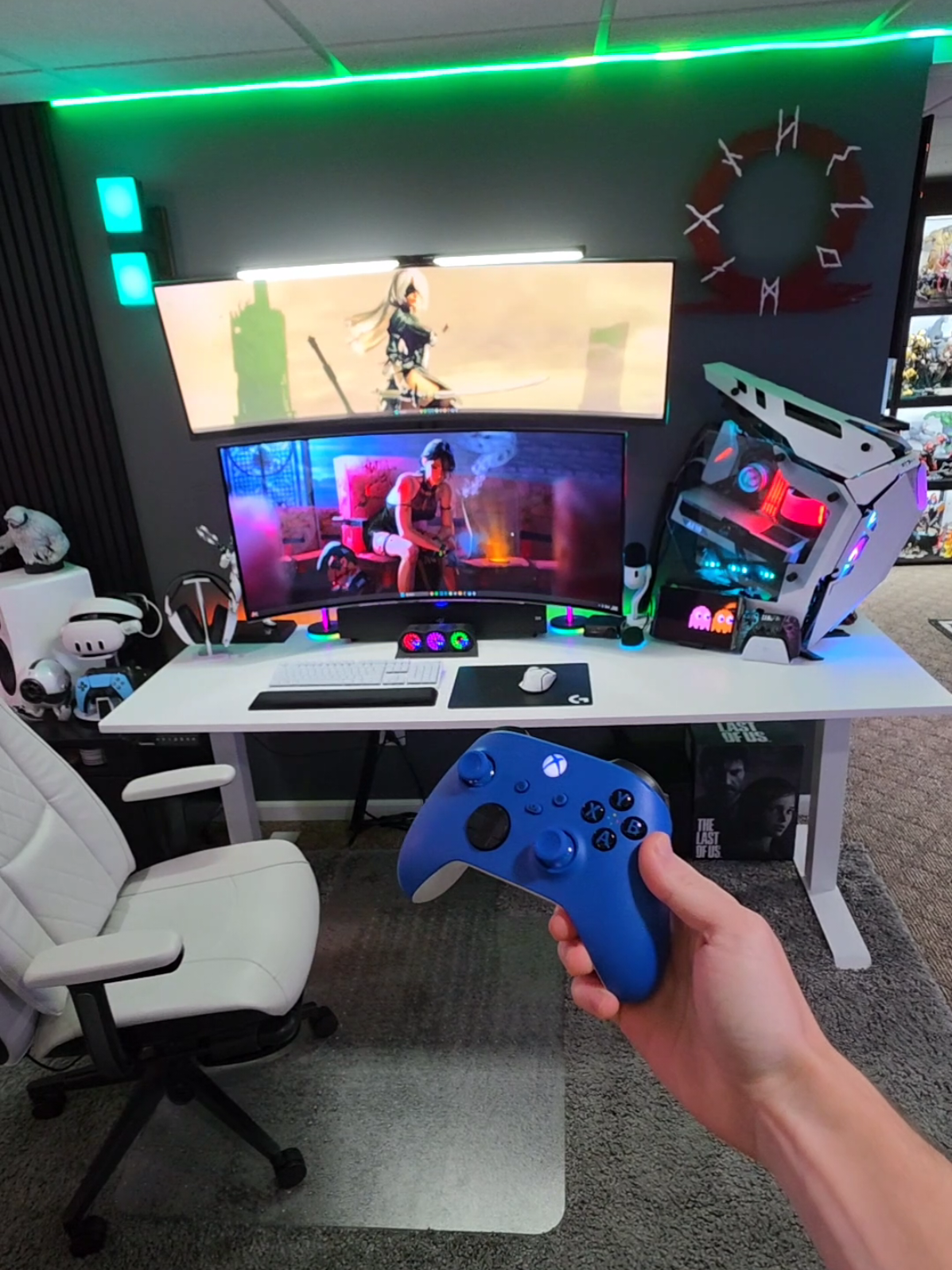 Who's coming over for game night at my house? 🙋‍♂️🎮 #gaming #GamingOnTikTok #gamingvideos #controller #pcgaming  Thank you @KontrolFreek  for upgrading our controller with the KontrolFreek GamerPack! Boost your precision with added stick height from Performance Thumbsticks, and enhance your grip and comfort with No-Slip Thumb Grips! Its extra grippy and improves movement/aiming. Check them out today! /AD
