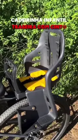 #CapCut Cadeirinha Infantil Traseira Para Bagageiro Com Cinto Para Bike Bicicleta ##cadeirinhadebebe##bebe##crianca