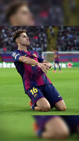fermin goal vs olympiakos🥶🤩 #ferminlopez #barcelona #viscabarca #football 