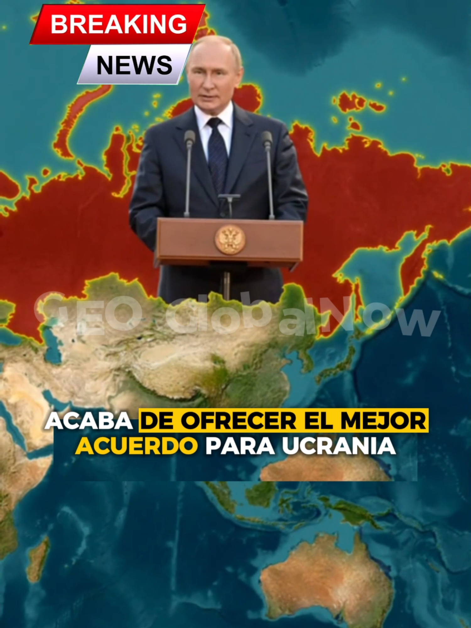 🚨 Putin lanza dos ofertas de paz… ¿aceptará Ucrania? #Putin  #Ucrania #Guerra #Rusia #Noticias #Geopolítica #ultimahora