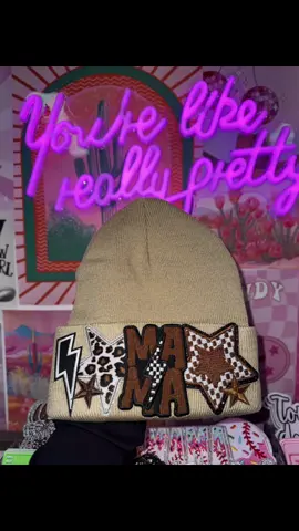 Mama ⚡️#fypシ゚viral #fypシ #SmallBusiness #boutiquekouture #beanies 