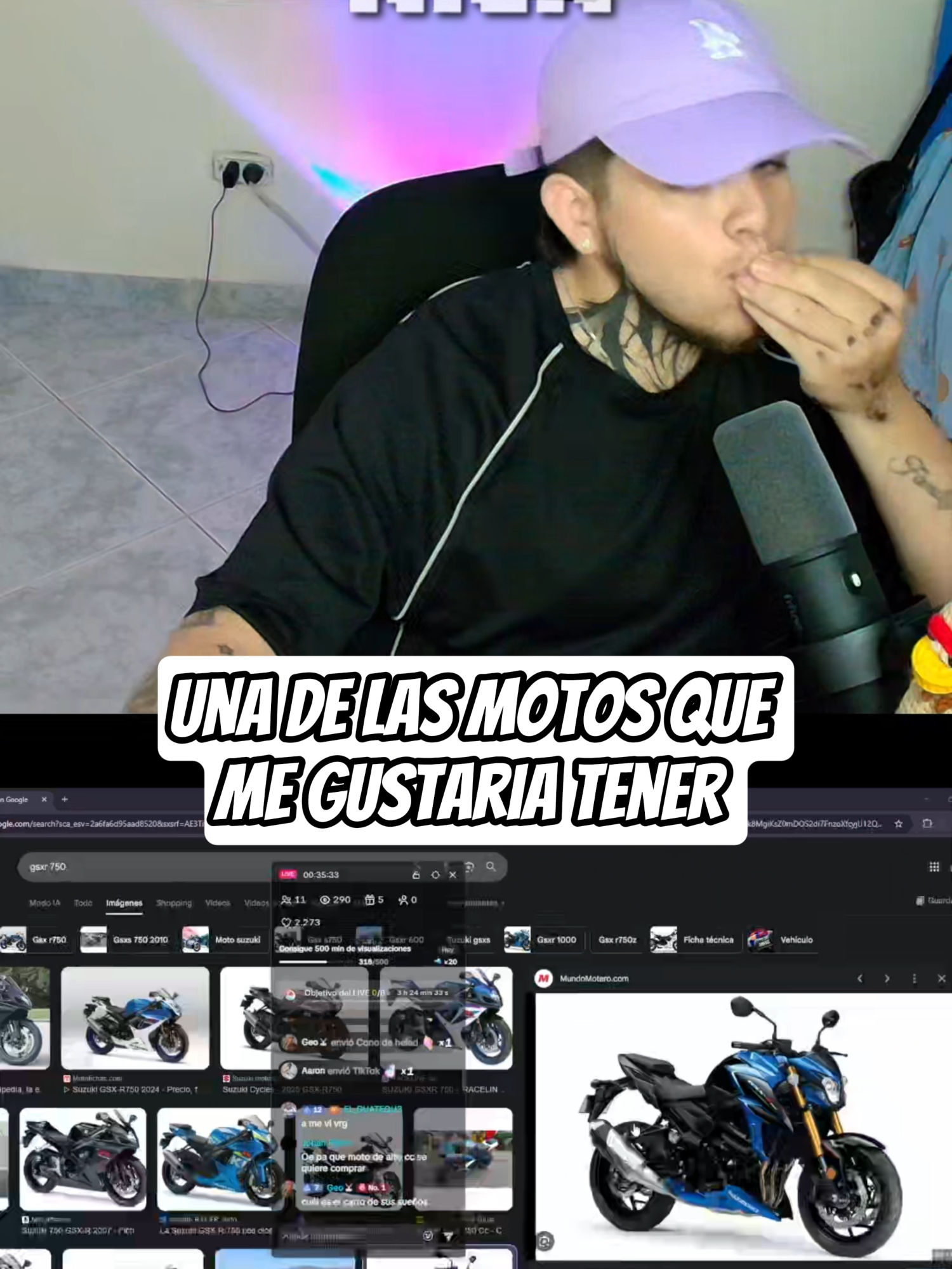 soñar no cuesta nada #kick #sebaskiner #moto #piedecuesta #motoaltacilindrada