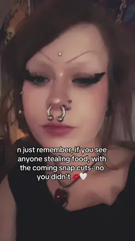 food stamps raised me, free school lunches kept me fed- i was the kid bringing home the “free food” from the school. to imagine the countless children in america about to go hungry - it’s genuinely heartbreaking. thanksgiving is so close, and to imagine a family not being able to celebrate because their benefits were taken, is such a terrible thing- america is no longer what it used to stand for, we have lost the plot- truly. 