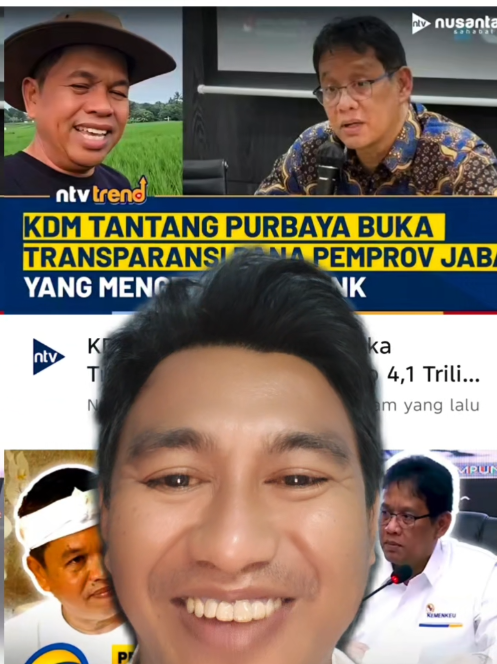 KDM TANTANG PURBAYA SEMOGA KEBENARAN AKAN SEGERA TERUNGKAP DANA 4,1 T di DEPOSITO PEMPROV JABAR