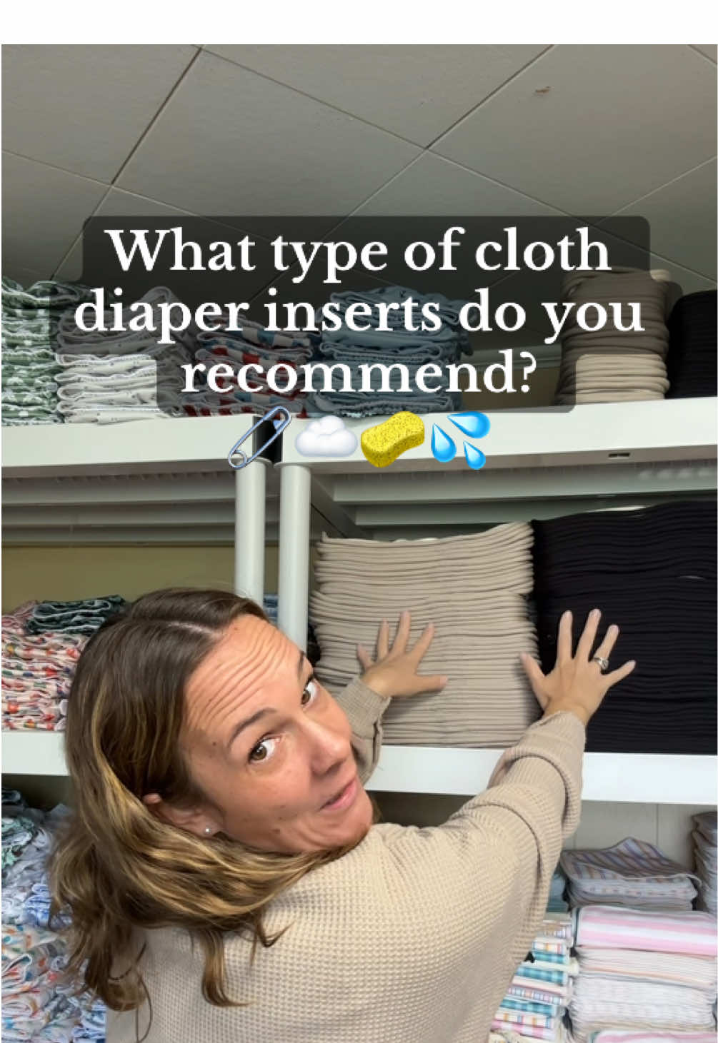 Hemp is going to be the most absorbent cloth diaper material which makes them great for the early stages when their diets are primarily liquid. #clothdiapers #howtoclothdiaper #clothdiaperinserts #clothdiapertiktok #clothdiapertips 