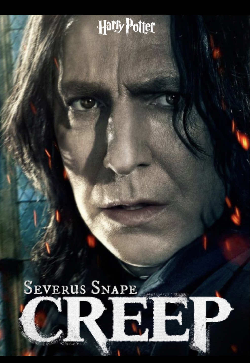Severus Snape - Creep 🐍 #harrypotteredit #harrypotter #snapetok #snapeedit #harrypottertiktok 