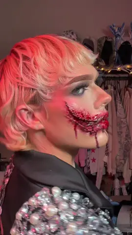 my favorite time of the year hehe tw: fake blood 🩸 #fyp  #halloween #halloweenmakeup  