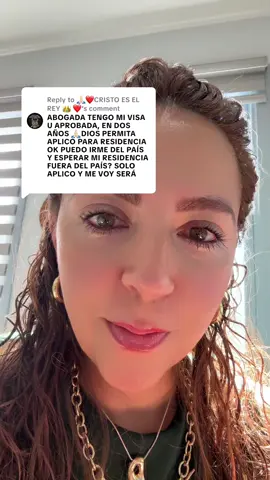 Replying to @🙏🏻❤️CRISTO ES EL REY 👑 ❤️ Puedo esperar la residencia permanente fuera de Estados Unidos? #visau #NoticiasDeInmigración #residencia 