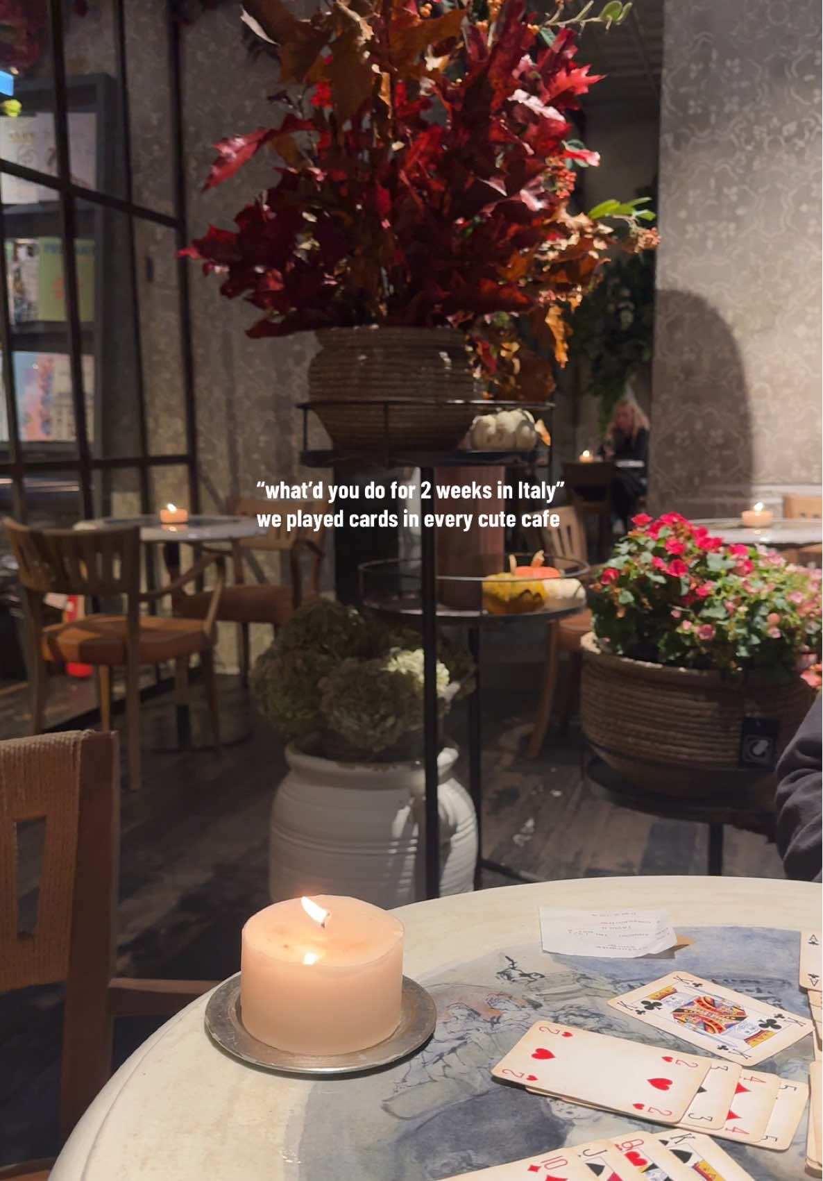 we collect card game locations like medals in our marriage 🃏 📍La Menagere Via de' Ginori, 8/R, 50123 Firenze FI, Italy #cardgames #marriagegoals #phonefree #hobbies #italytravel 