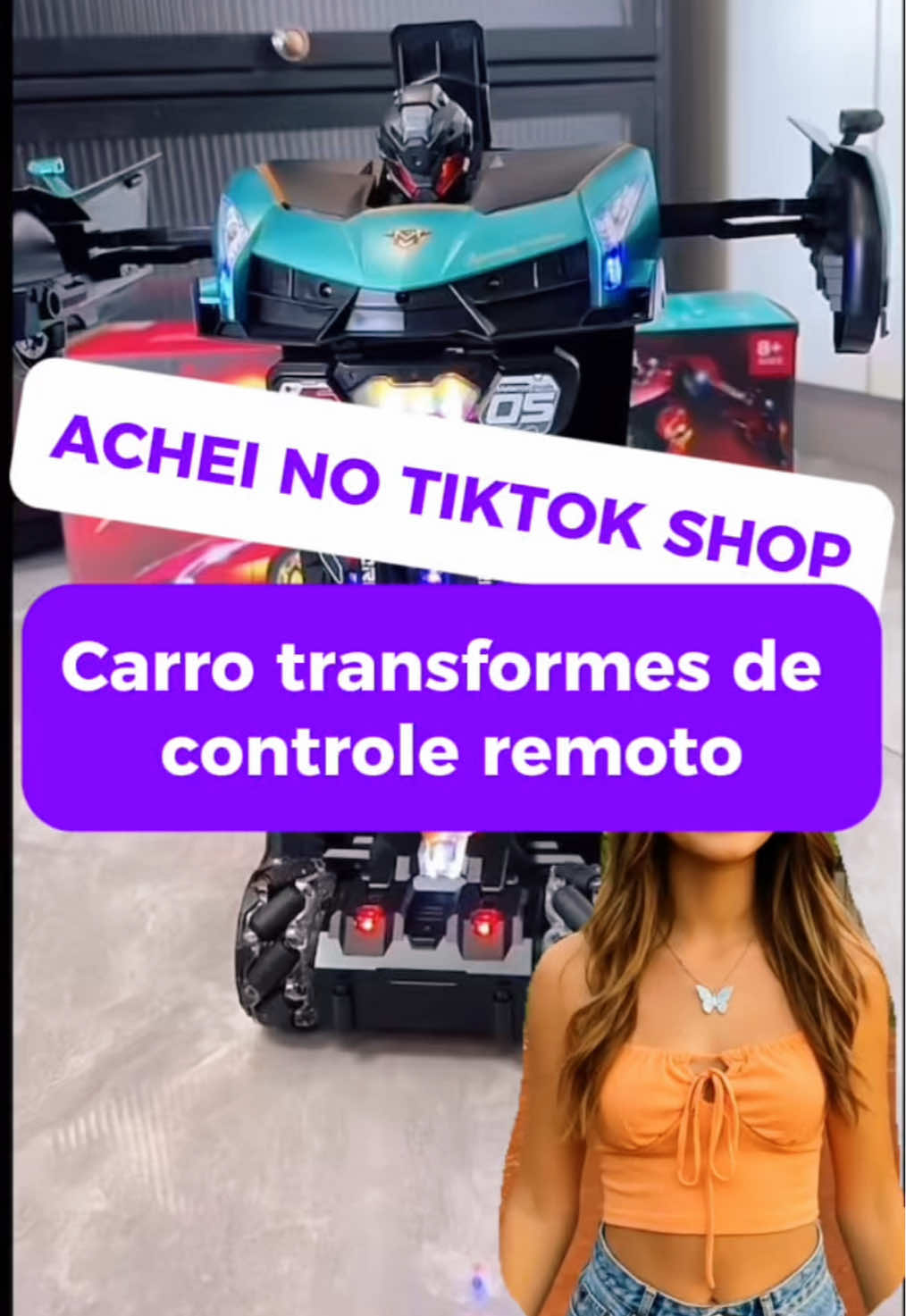 Carro elétrico esportivo de corrida Transformes. #brinquedo #brinquedos #crianças #presente #promoção 