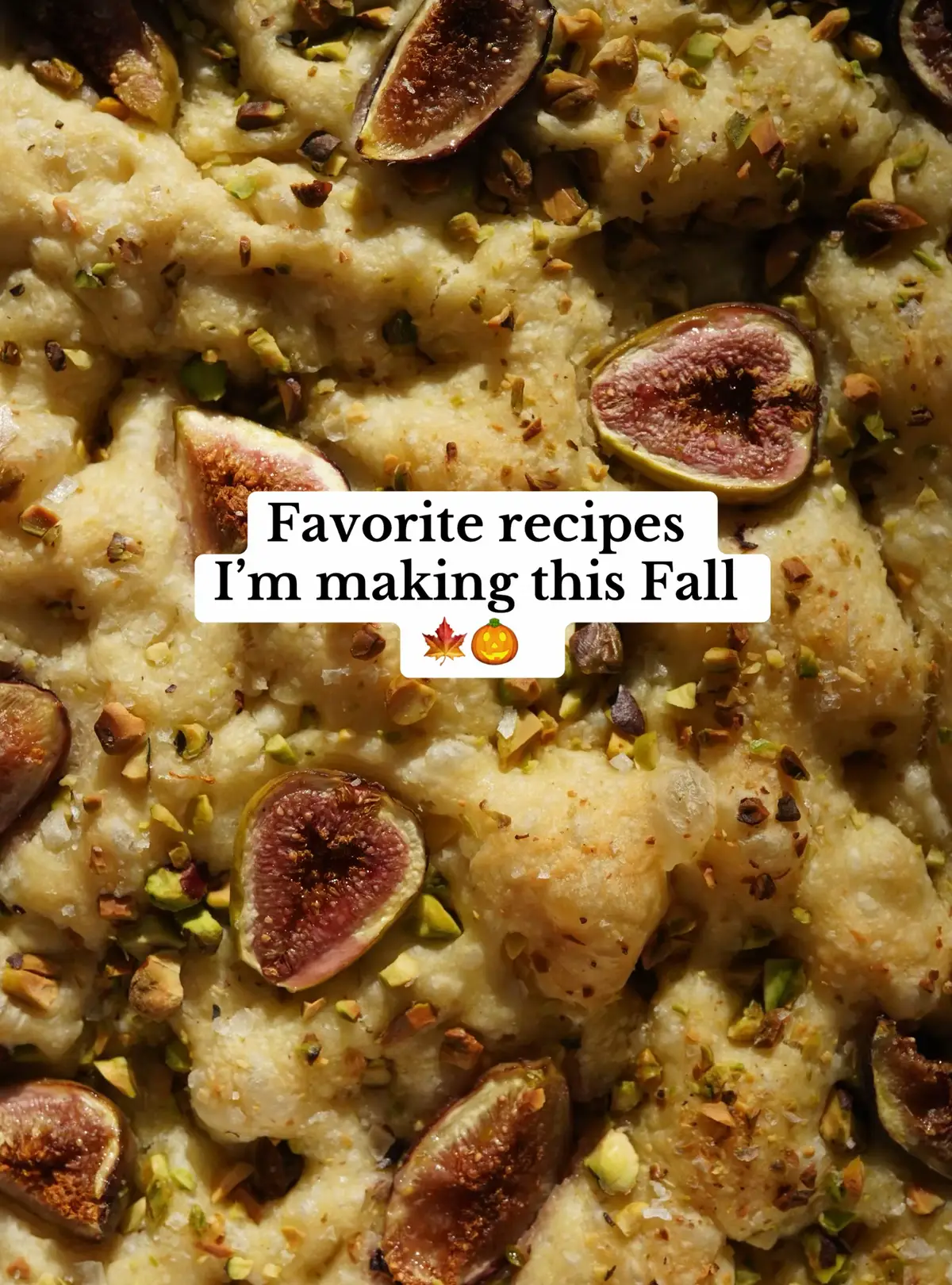 Cakes, pies, quiches, roasted pumpkin, roasted duck fat potatoes, pumpkin spice sheet cake, pistachio cinnamon buns, creamy fig rice pudding, malted banana loaf cake, caramelized apple pulled pork with herby flatbreads and all the cozy recipes.  All recipes are in the newsletter. #fallrecipes #cozyrecipes 