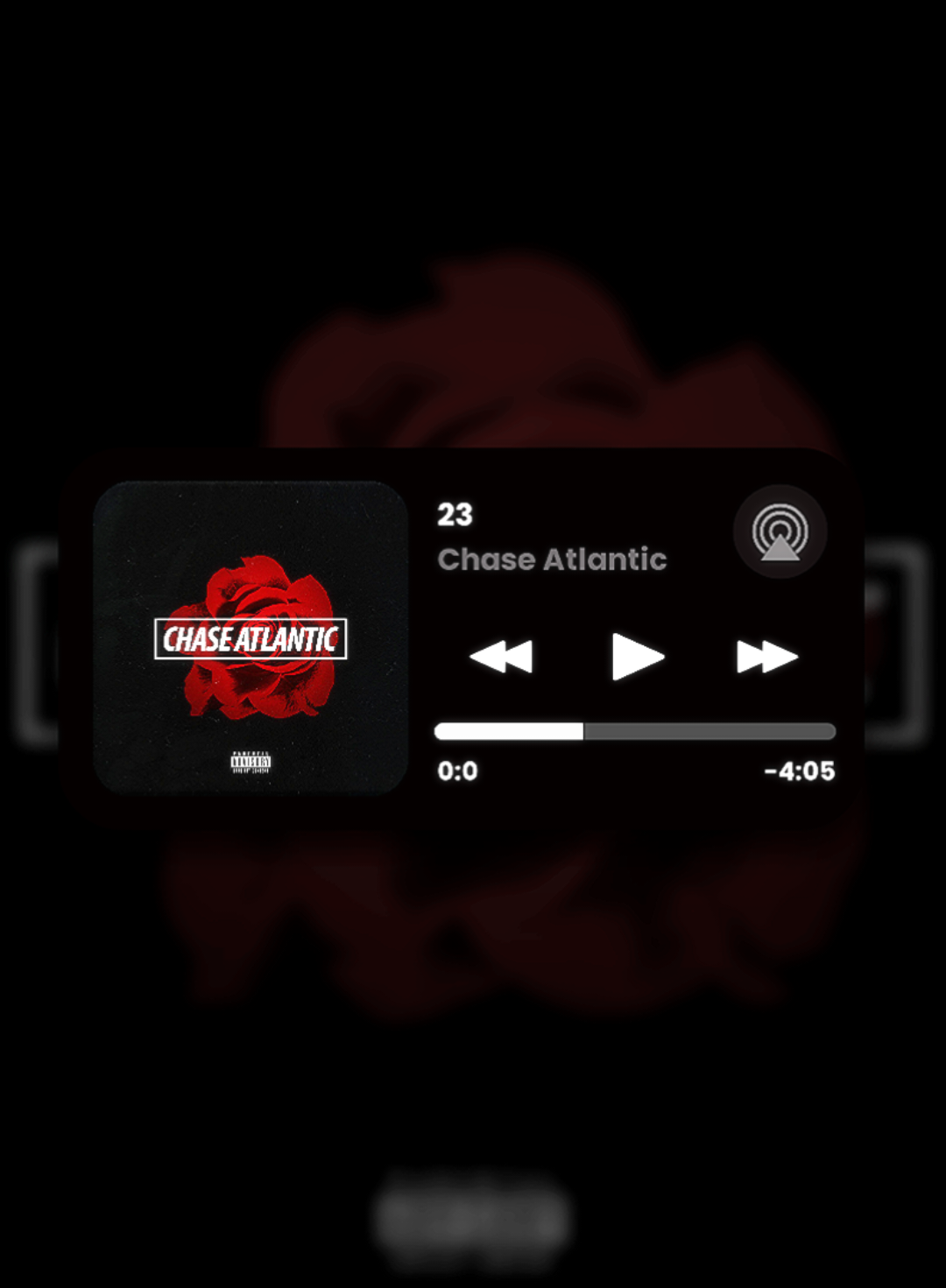 23 - @CHASE ATLANTIC  #chaseatlantic #lyrics #typography #song 