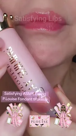 P.Louise Fondant Cosmetics Pretty Edible Fondant Makeup. ASMR Satisfying Eating Sounds. #satisfying #satisfyinglips  #plouisemakeup  #makeup 