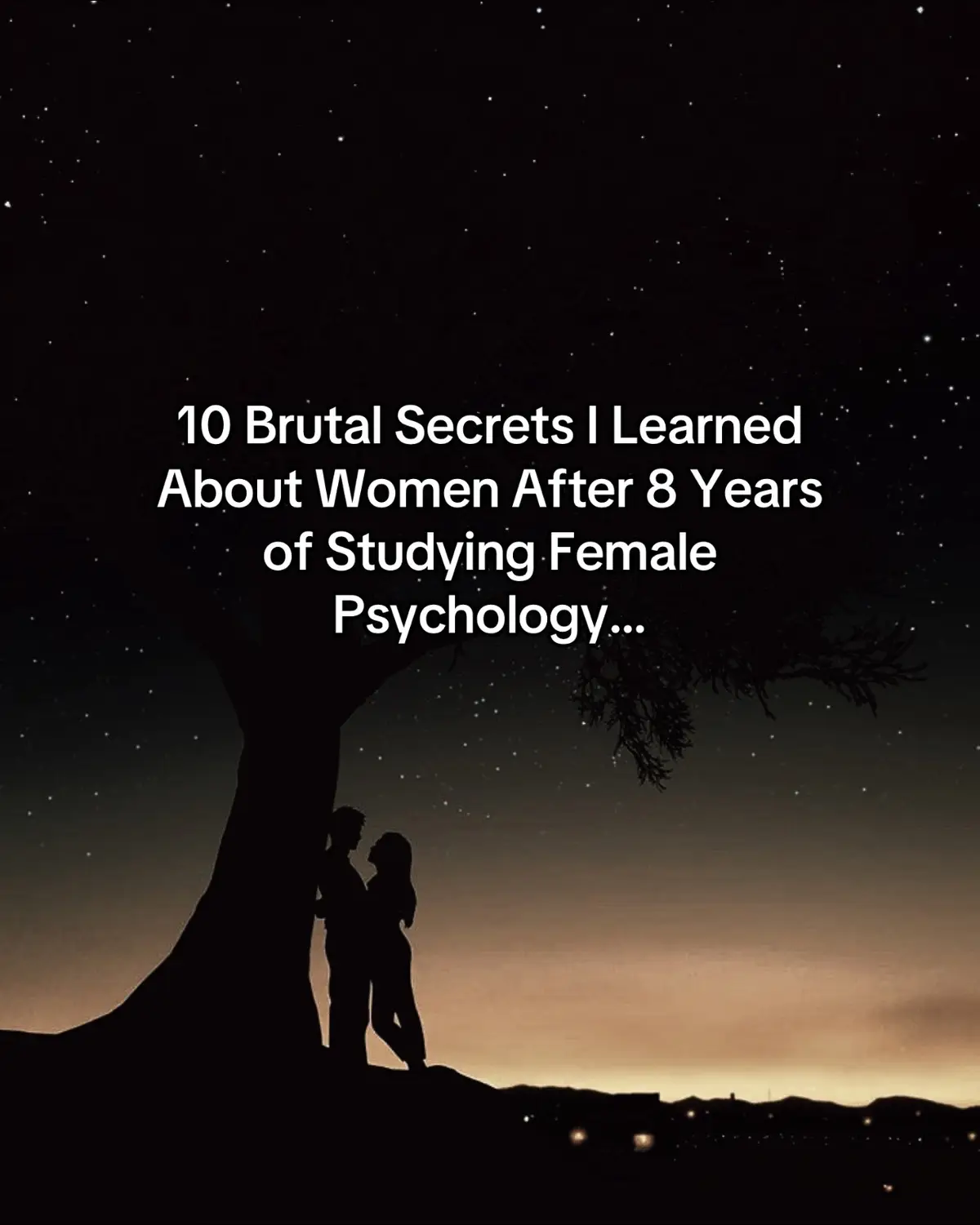 #secrets #learned #aboutwomen #femalepsychology 