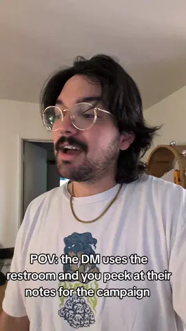 That's when the party finally finds out that the campaign was based on the last three TV shows I've watched and a book I read in middle school.  . . . #dungeonsanddragons #dnd5e #dndmeme #dnd #dndtiktok 