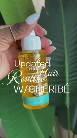 💆🏽‍♀️✨ My secret to stronger, denser hair from root to tip.  @cheribe I#BTXCHROCT25, #cheribe #hairgrowth #growthoil #lengthretention 