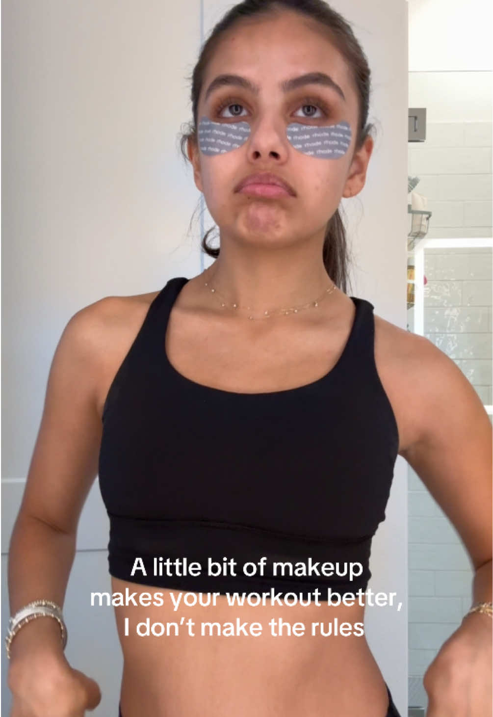 Grwm for Pilates :P #grwm #rhodeskin #cleangirlmakeup #austintx #microinfluencer @rhode skin @Saie @Anastasia Beverly Hills @SHISEIDO @Charlotte Tilbury @Hourglass Cosmetics @makeupbymario 