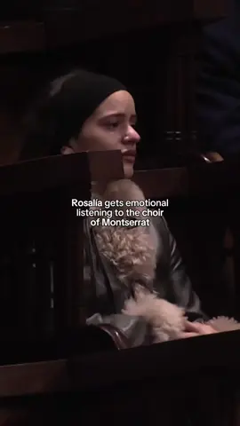 The Escolania of Montserrat is featured in Rosalía’s new album “LUX”, set to be released november 7th ✝️ #rosalia #rosalía #album #lux 