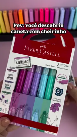 (LINK NOS COMENTÁRIOS) 🧘‍♀️ Estudar com cheirinho de tranquilidade é outro nível! Deixe suas anotações mais lindas e seu dia mais leve com o Kit Marca Texto Faber-Castell Relaxa e Reequilibra 🌸 ✨ Aproveite e garanta o seu agora mesmo! #FaberCastell #MarcaTextoAromatico #PapelariaFofa #EstudosComEstilo #MaterialEscolar 