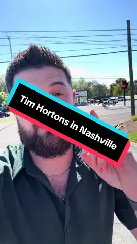 Have you ever been to Tim HORTONS?!?!   Let me know what you think about it! #timhortons #nashville 
