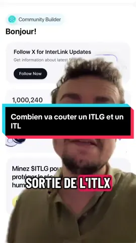 Combien va coûter un ITLG et un ITL du projet Interlink Labs ? #interlink #pinetwork #arichain #cpen #beenetwork 