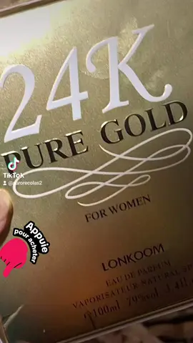 Parfum24k. @LONKOOM.OFFICIAL  #pourtoi #tiktokshop #tiktokshopfrance #lonkoomperfume 