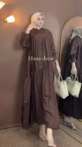 Aduuh suka bgt sama mahogany bikin cerah kulit ✨ dress kekinian bahan rayon twill adem tebal #rekomendasi #dresskekinian #inspirasiootd #gamiskekinian 