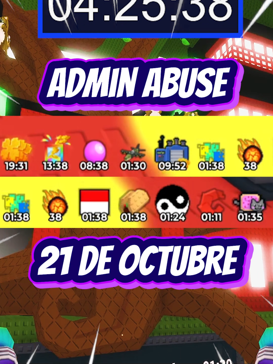 Estamos a pocas horas del Gran evento y el Admin Abuse + el nuevo Brainrot exclusivo #stealabrainrot #robaunbrainrot #brainrot #robloxespañol #robloxfyp 