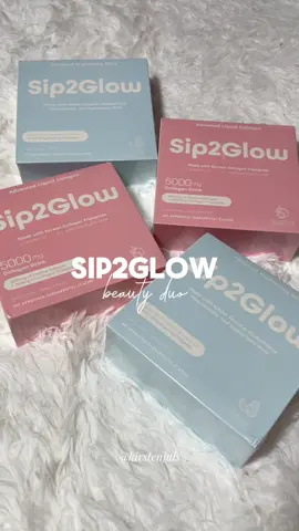 @Sip2Glow — beauty duo! 🤩 #sip2glow #collagen #brightening #sip2glowbeautyduo #beautyph 