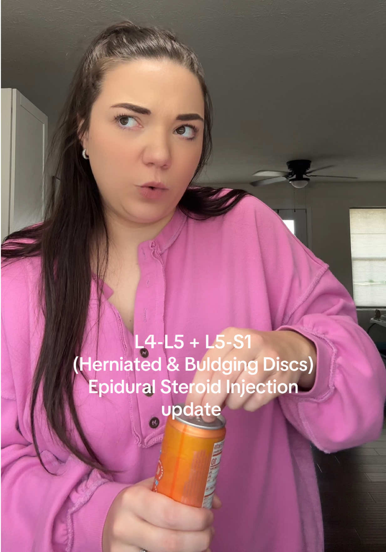 Here is the update from my epidural infection today for my L4-L5 & L5-S1 buldging & herniated discs #fyp #epiduralinjection #backinjury #l5s1 #herniateddisc 