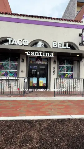 Highkey side-eyeing my local Taco Bell after visiting a Taco Bell Cantina this weekend! #tacobellcantina #tacobell #bajablast #arizona #tempeaz