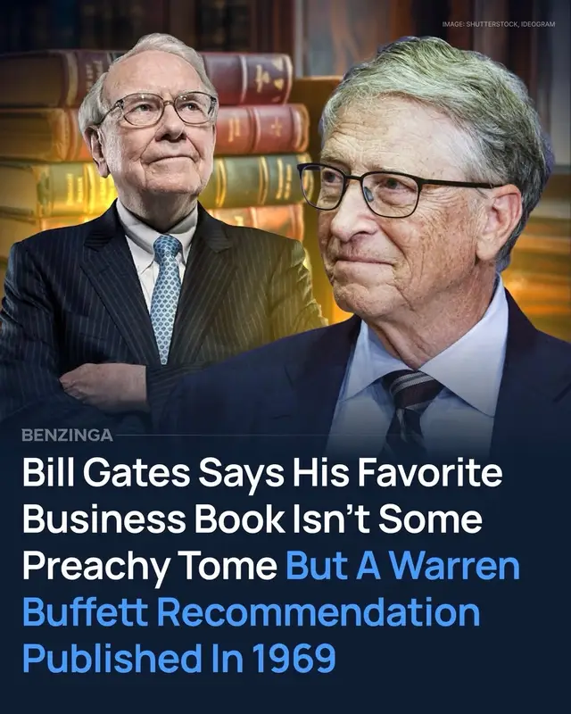 Bill Gates says the best business book he’s ever read isn’t a modern bestseller but a classic recommended by Warren Buffett more than 30 years ago. When Gates met Buffett in 1991, he asked him for his favorite business book. Buffett immediately replied, “Business Adventures by John Brooks. I’ll send you my copy.” The 1969 collection of stories about corporate America would go on to become Gates’s own favorite. In a 2014 essay, Gates said the book remains just as relevant decades later. “The fundamentals of business haven’t changed,” he wrote. Brooks’s essays, originally published in The New Yorker, cover topics like Ford’s Edsel failure and Xerox’s rise, exploring human behavior, leadership, and decision-making behind major corporate events. Gates credits the book for shaping how he thinks about management and business strategy, noting that Brooks’s insights feel timeless. Buffett has similarly praised it, ranking it just behind Benjamin Graham’s “The Intelligent Investor,” which he considers the best book ever written on investing. Both Gates and Buffett emphasize reading as central to their success. Gates has said he now values emotional intelligence and people skills more than pure intellect, lessons that echo the human themes running through Brooks’s classic business narratives. #billgates #warrenbuffett #BookRecommendations #finance #business