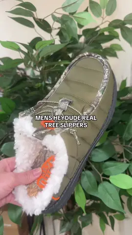 @HeyDude #mensslippers #realtree #camoslippers #hunting #mensgifts 