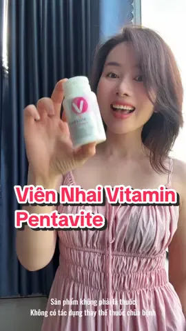 Cơ thể hay mỏi mệt là thiếu dưỡng chất và vitamin đó mọi người ạ, dùng viên nhai vitamin này thử nha #womenmultivitamin #Pentavite #Viennhai