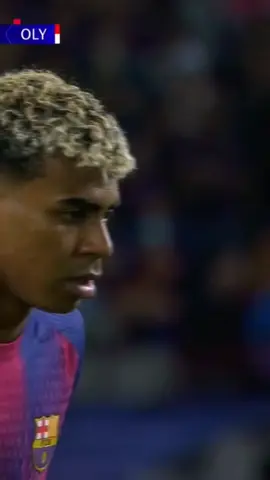 :NO SE PUSO NERVIOSO EL 10! Lamine Yamal definió con mucha calidad y marcó el 3-1 del Barcelona ante Olympiacos. Toda la #UCL por #DisneyPlus Plan Premium