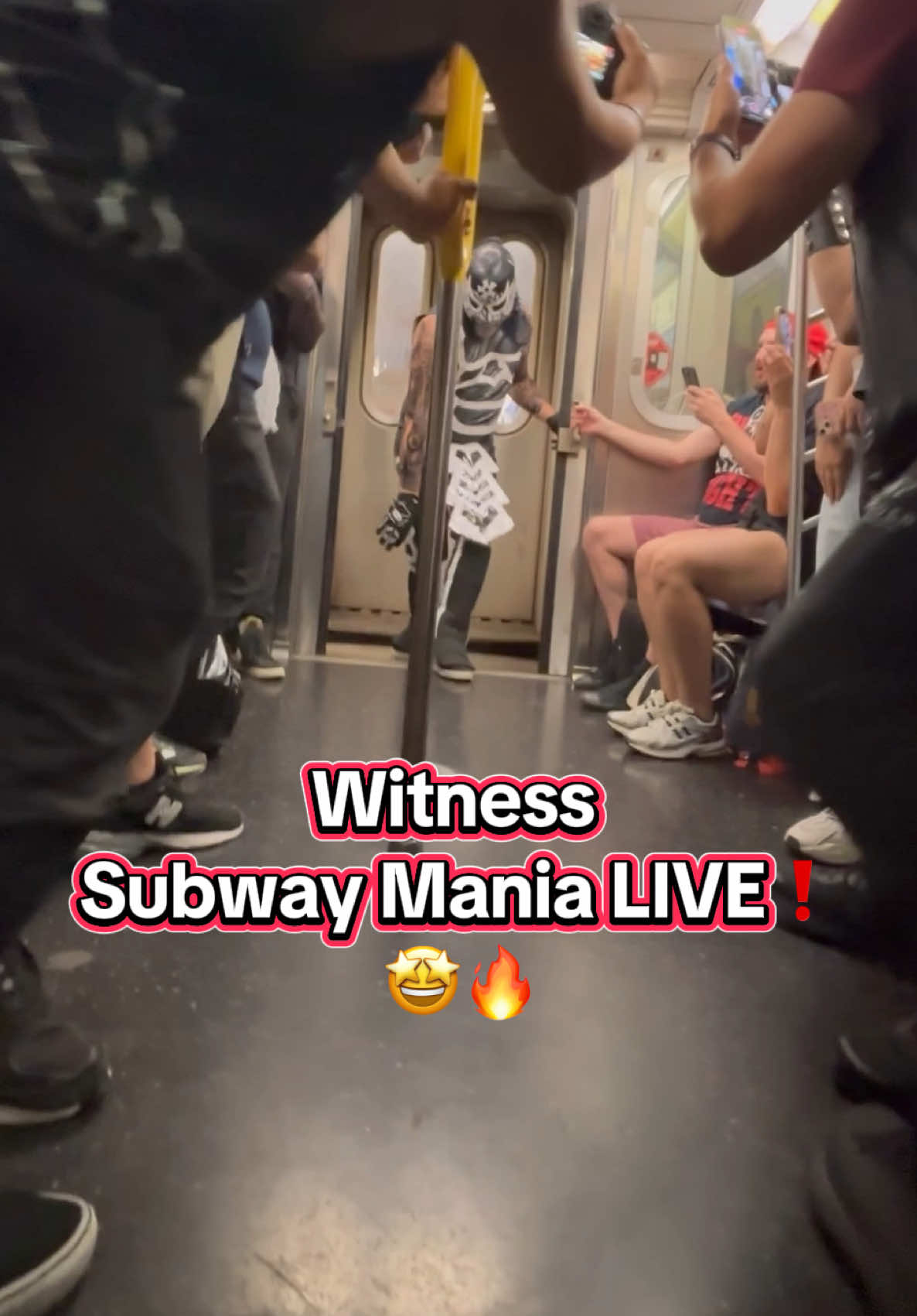 You need to attend a Subway Mania show!!! @Subway Mania 🤩🔥 #nyc #thingstodoinnyc #WWE #wrestling #funthingstodo 