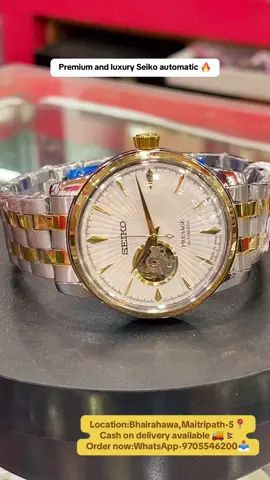✨CASH ON DELIVERY ✨ 📍Shop location: Bhairahawa, Maitripath-5,Beside of burger house✨,pawan misthan opposite line road . ‎ ‎थप जानकारी/अर्डरको लागि कृपया हामीलाई whatsapp-9705546200 मा सिधै मेसेज गर्नुहोस् वा हाम्रो पसलमा आउनुहोस्। ‎ ‎◾cash on delivery available 🚚 ‎◾Home delivery all over Nepal  ‎◾best quality at affordable and reasonable prices  ‎◾Trending men’s and ladies watches  ‎#fyp #watches #deliveryallovernepal #sales #service‎