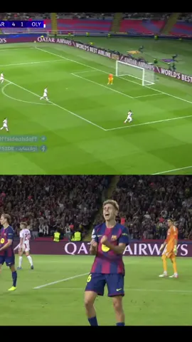 هدف الخامس برشلونه اليوم لان  #فيسكا_برسا_دائماً_وابداً🔵🔴 #fyp #foryou #فيرمن_لوبيز #barcelona 