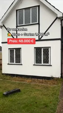 🏡 Ein renoviertes, schmales Haus mit zwei Etagen, zwei Schlafzimmern und 1.000 m² Grundstück – nur 15 Minuten von Berlin entfernt! ✨ Gemütlich, modern und mit langer Gartenfläche hinter dem Haus – perfekt für Paare oder kleine Familien. Und das alles für nur 48.000 €! 👉 Würdest du diese Gelegenheit verpassen? #Hauskauf #ImmobilienTikTok #GünstigesHaus #Traumhaus #Hausangebot 