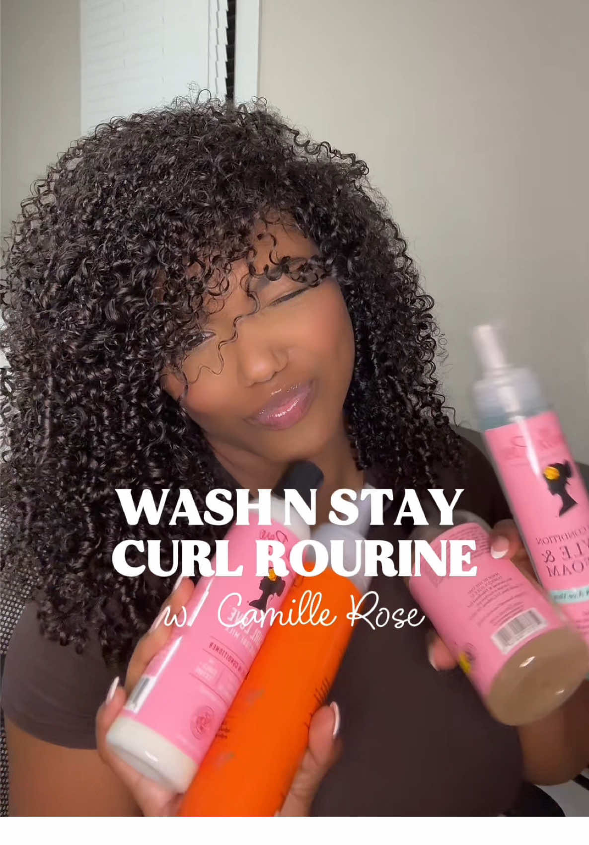 Soft & Defined💕 @Camille Rose #CamilleRosePartners #CamilleRose #CamilleRoseMintCondition #curlhairroutine 