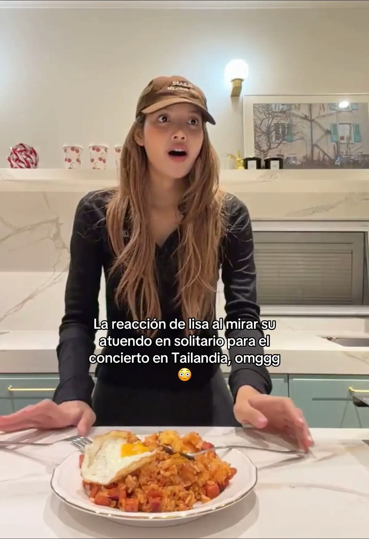 y ella misma dijo que nos íbamos a sorprender,aaaaaahh #lisa #parati #blackpinkofficial #fyp 