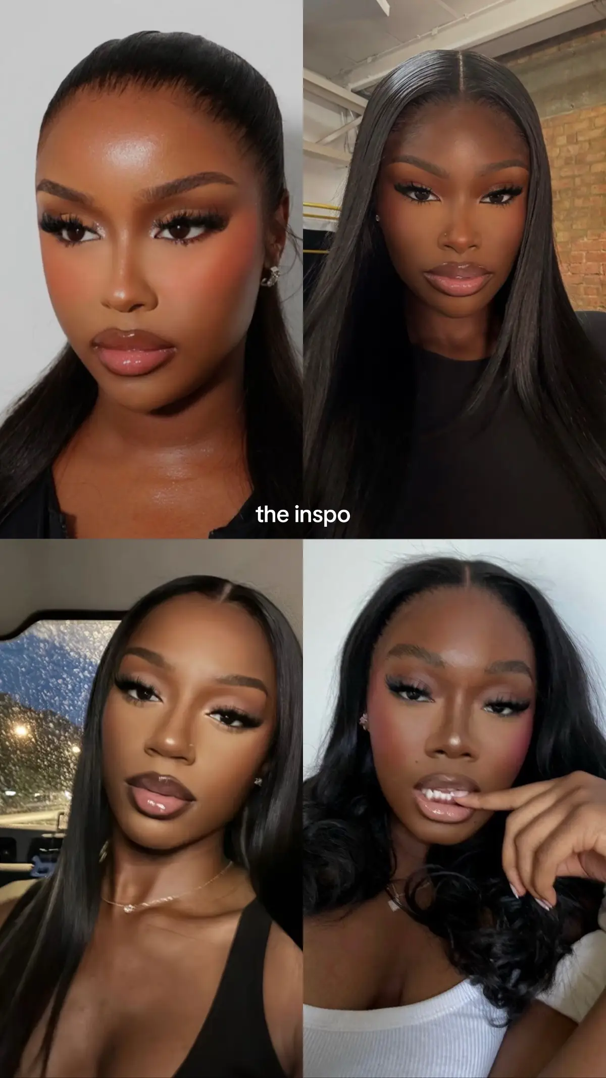 could've added more blush but otherwise I think I did pretty good🤭#fyp #makeuptutorial #makeup 