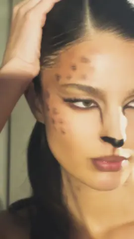 Another Halloween look 🕺🏼🧍🏽‍♀️🕺🏼🧍🏽‍♀️🕺🏼🐆🐆🐆🐆 #halloween #makeup #leopardprint 